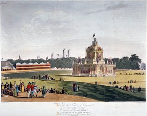 Green Park, Westminster, London, 1814 af Joseph Constantine Stadler