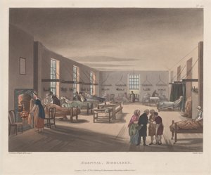 Hospital, Middlesex, 1. april 1809., 1. april 1809. af Joseph Constantine Stadler