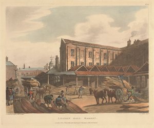 Leaden Hall Market af Joseph Constantine Stadler
