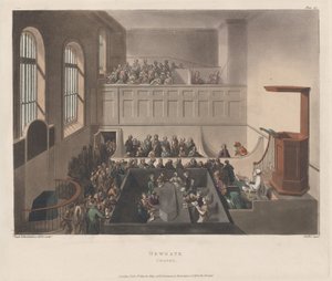 Newgate Chapel, 1809., 1809. af Joseph Constantine Stadler