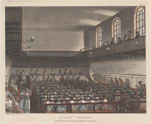 Kvækermøde, 1. april 1809., 1. april 1809. af Joseph Constantine Stadler