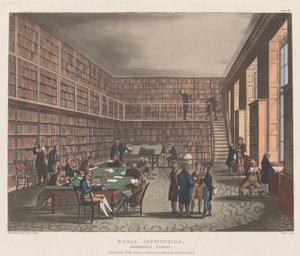 Royal Institution, Albemarle Street, 1. maj 1809., 1. maj 1809. af Joseph Constantine Stadler