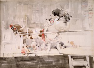 Barnet Fair af Joseph Crawhall