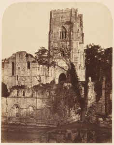 Fountains Abbey. Kirke- og Kapitelhuset, 1850