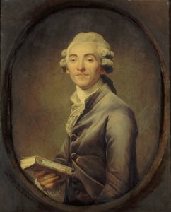 Bernard-Germain-Etienne de la Ville-sur-Illon, greve af Lacépède 1756-1815, ca. 1785. af Joseph Ducreux