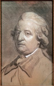 Portræt af Louis XVI i tempelfængslet af Joseph Ducreux