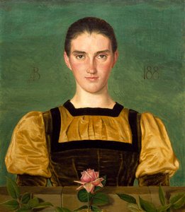 Portræt af Anna Elizabeth Baker