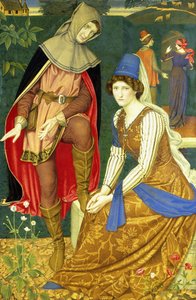 Den nøddebrune stuepige af Joseph Edward Southall