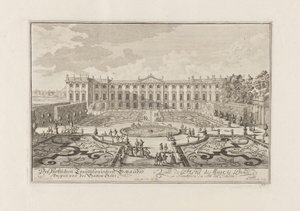 Palais Trautson i Wien, 1719. af Joseph Emanuel Fischer von Erlach