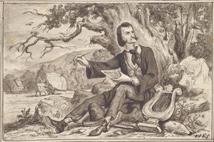 Kunsten: Digter, lyre, maler