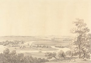 Cookham ved Themsen, Berkshire af Joseph Farington