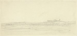 East North East View of Lancaster af Joseph Farington