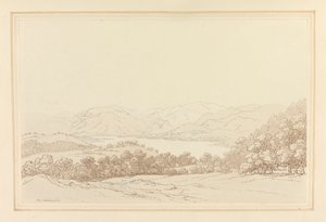 Ullswater, oberst Robinsons af Joseph Farington