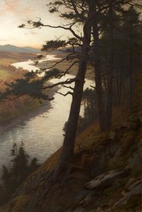 The Winding Dee, 1889 af Joseph Farquharson