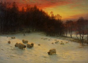 When the West with Evening Glows, udst.1910 (olie på lærred)