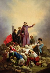 Ærkebiskop Affre på barrikaderne, 1848