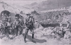 Efter slaget: en melankolsk tilbagevenden (litho)