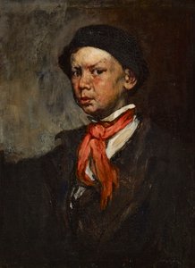Den fløjtende dreng af Joseph Frank Currier