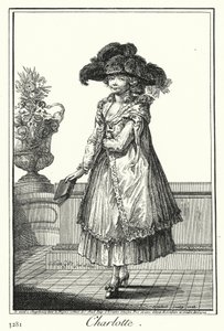 Charlotte (gravering) af Joseph Franz von (after) Goez