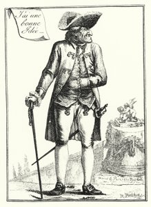 Jeg har en god idé (gravering) af Joseph Franz von (after) Goez