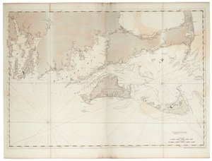 New Englands kyst fra Narragansett til Cape Cod af Joseph Frederick Wallet DesBarres