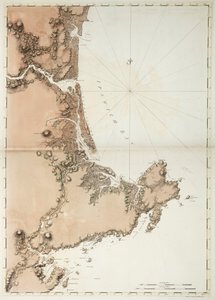 Ipswich Bay og Cape Ann af Joseph Frederick Wallet DesBarres