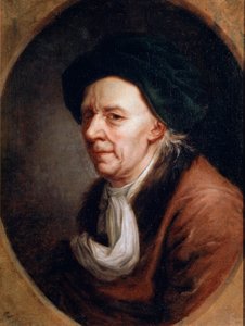 Portræt af matematikeren Leonhard Euler, 1707-1783, tysk maleri fra 1700-tallet af Joseph Friedrich August Darbes