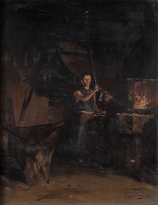 La forge (Til min ven Peyre, kærligt minde) af Joseph Garibaldi