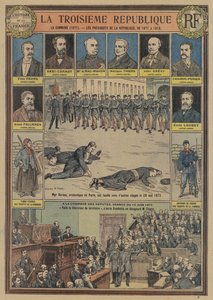 Den franske tredje republik: Pariserkommunen (1871) og republikkens præsidenter af Joseph Girard