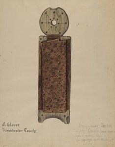 Håndlavet rivejern af Joseph Glover