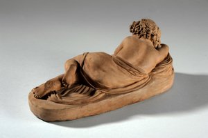 Maquette for Margaret Gott som en babe in the Wood