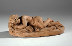 Maquette for Margaret Gott som en babe in the Wood