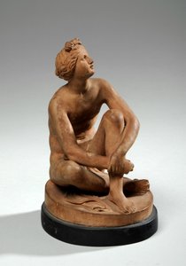 Maquette til en pastoral Apollo