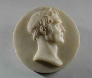 Medaljon Portræt af Benjamin Gott