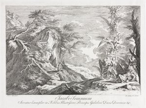 Jacobs drøm, ca. 1720.
