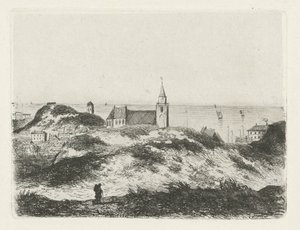 Udsigt over Scheveningen af Joseph Hartogensis