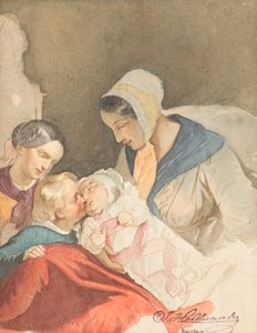 moderlig lykke af Joseph Hasslwander