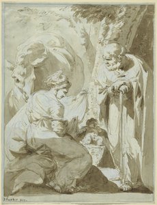 Hellige Familie af Joseph Hauber