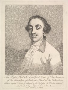 The Right Honorable James Caulfield, Earl of Charlemont of the Kingdom of Ireland..., 19. marts 1782. af Joseph Haynes
