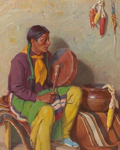 The Chant (olie på lærred)