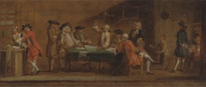 Figurer i et værtshus eller en kaffebar af Joseph Highmore