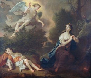 Hagar og Ismael, 1746