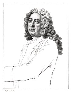 Sir James Thornhill (1676-1734) af Joseph Highmore