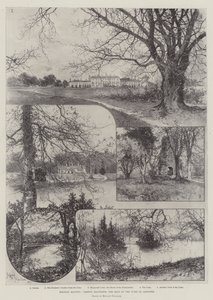Holiday Haunts, Carton, Maynooth, sædet for hertugen af Leinster af Joseph Holland Tringham