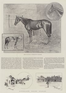 Kingsclere Racing Stables af Joseph Holland Tringham