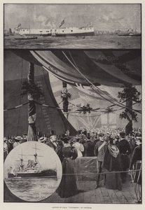 Lancering af HMS Victorious i Chatham