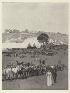 Scene på Barnet Fair af Joseph Holland Tringham