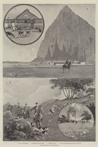 Calpe-jagten i Gibraltar af Joseph Holland Tringham