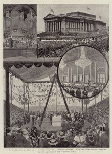 Hertugen og hertuginden af York i Liverpool, 10. september af Joseph Holland Tringham