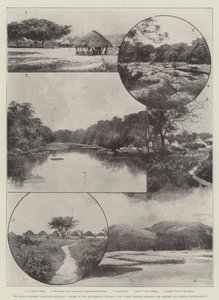 Lagos-Dahomey grænsespørgsmålet, scener i Hinterland District, der nu er under tvist mellem den britiske og franske regering